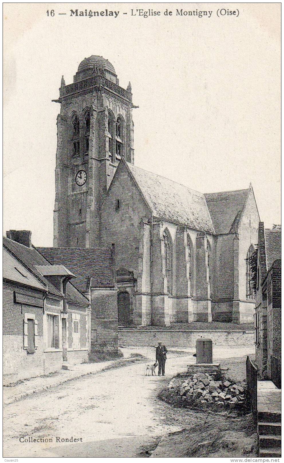 60 MAIGNELAY - L'église De Montigny - Maignelay Montigny