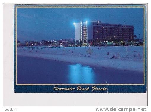 Dusk Time On Clearwater Beach, Florida - Clearwater