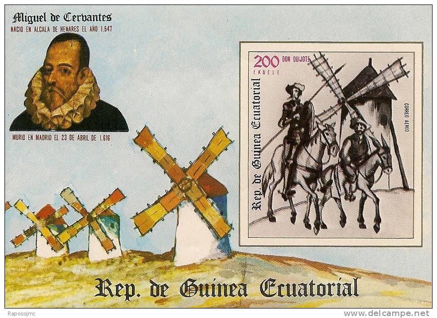 Guinea Ecuatorial 1975, Cervantes. - Guinea Ecuatorial