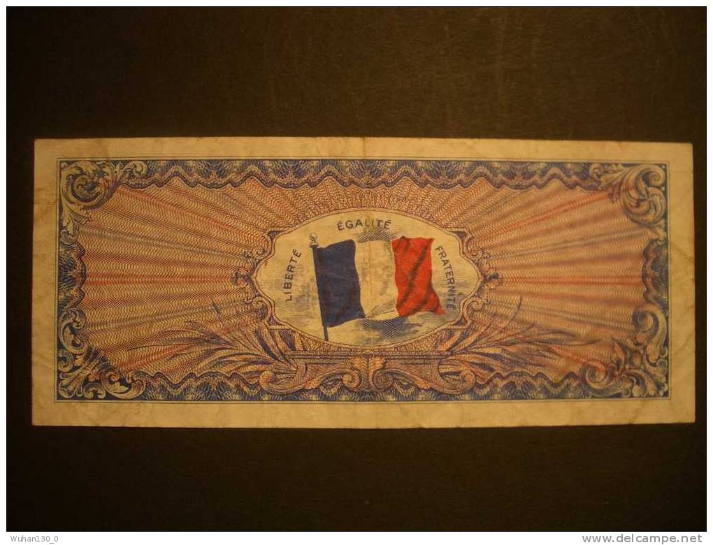 FRANCE  1944   50 Frs     "   1 Ere Emission Américaine Drapeau Sans N° De  Serie  "   TTB .( Rare ) - 1944 Drapeau/Francia