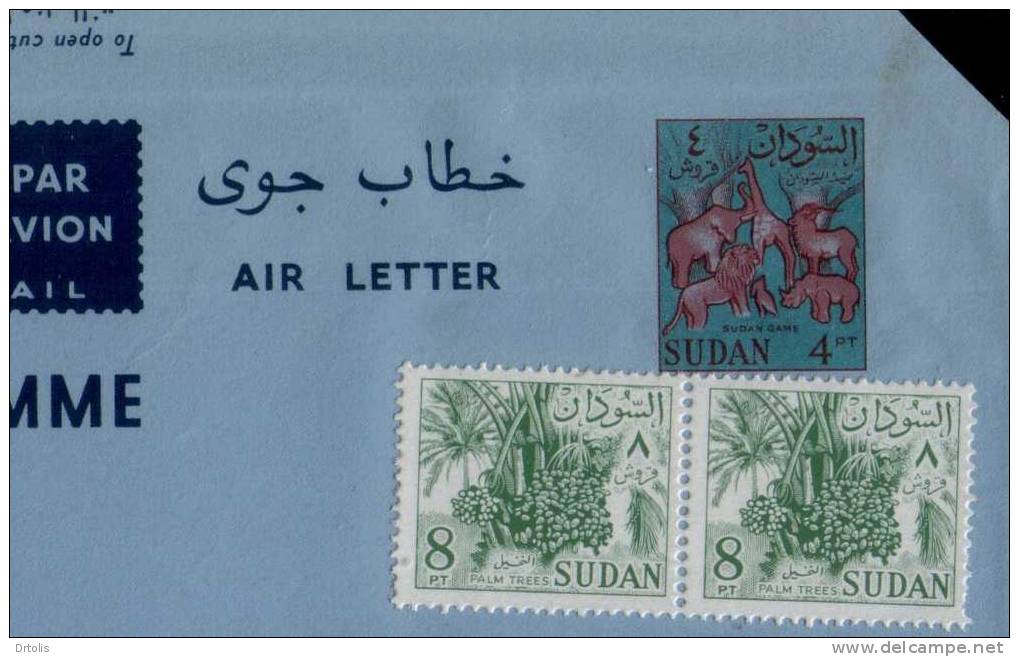 SUDAN / AEROGRAMME / VF . - Sudan (1954-...)