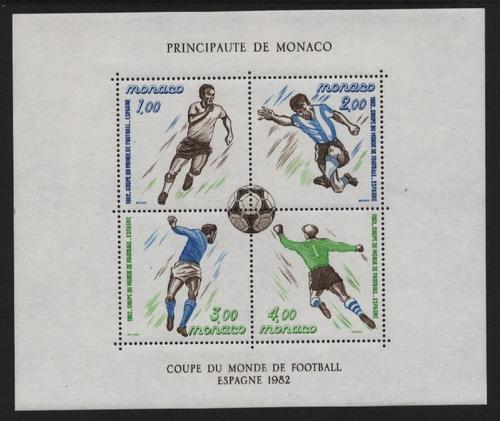MONACO     BF 21 * *    Cup 1982  Football  Soccer  Fussball - 1982 – Spain