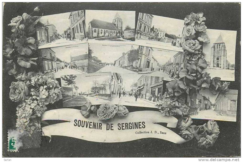 89 , Souvenir De SERGINES , *7957 - Sergines