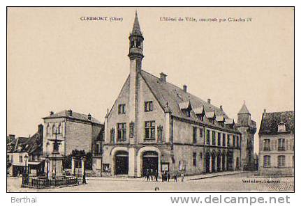 60 CLERMONT - L Hotel De Ville 2_ - Clermont