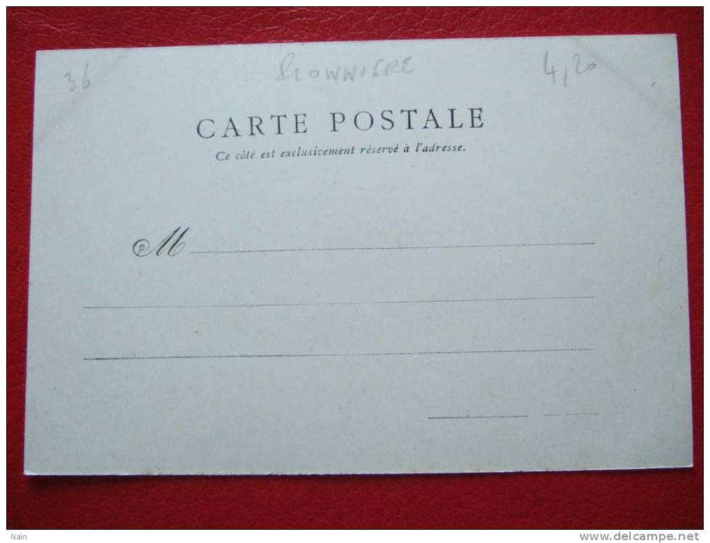 36 - LE BLANC - VUE GENERALE - CARTE PIONNIERE - BELLE CARTE - - Le Blanc