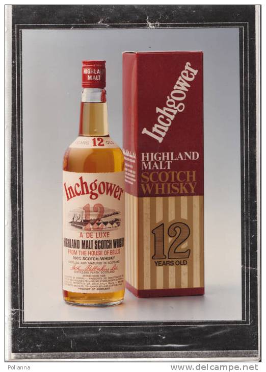 02/P1 - Pubblicità INCHGOWER Highland Malt SCOTCH WHISKY 12 Years Old A De Lux / Vera Foto - Alcolici