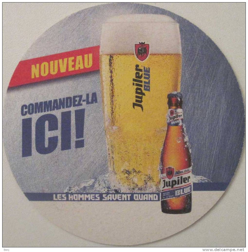 Sous-bock JUPILER BLUE Nieuw Bestel Hier ! / Nouveau Commandez-la Ici ! (R) - Sous-bocks