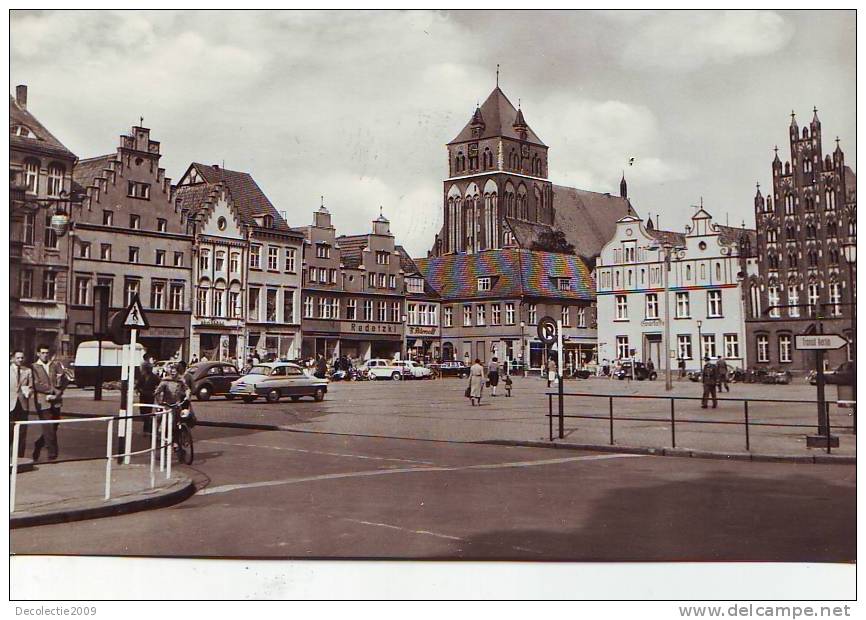 N1975 Greifswald Platz Der Freundschaft 1967 Not Used Perfect Shape - Greifswald