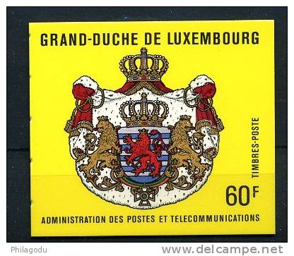 Luxembourg Carnet  Grand Duc 1175/1176 **  Cote 20 E - Nuovi