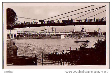 60 Place De Lys Chantilly, A BORAN - Vue Generale Et Le Pont Suspendu - Boran-sur-Oise