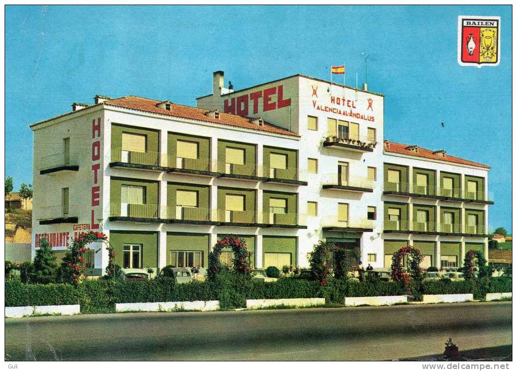 Espagne-Andalucía - (Jaén) BAILEN Hotel Valencia Al Andalus Façade Principal (ETAT = Voir Description) *PRIX FIXE - Jaén