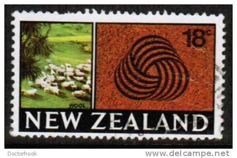 NEW ZEALAND  Scott #  418  VF USED - Oblitérés