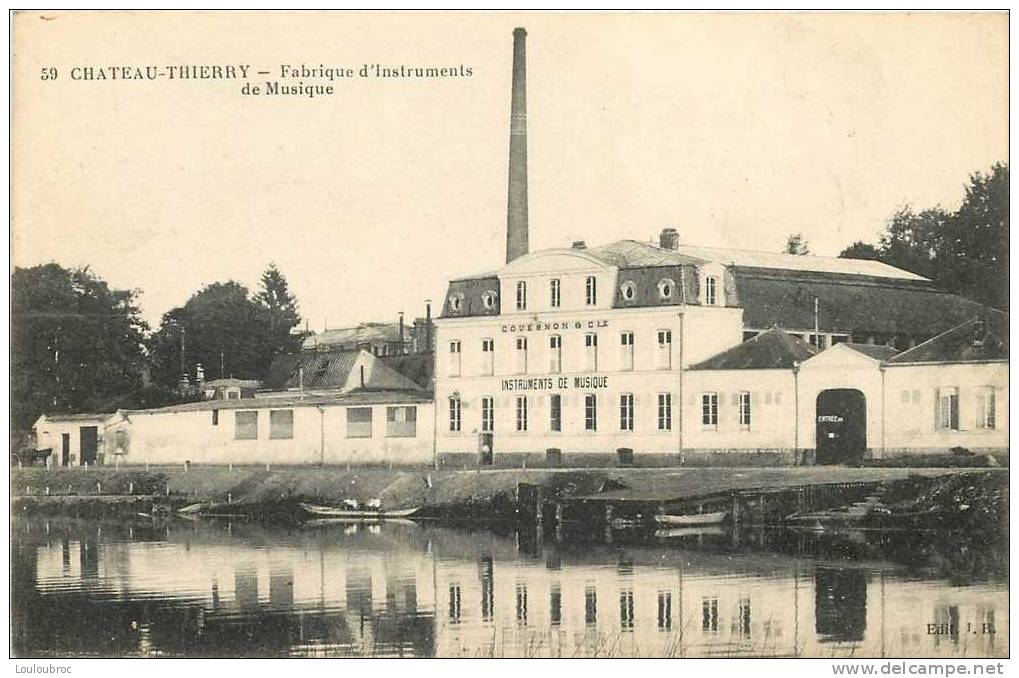 02 CHATEAU THIERRY FABRIQUE D'INSTRUMENTS DE MUSIQUE - Chateau Thierry