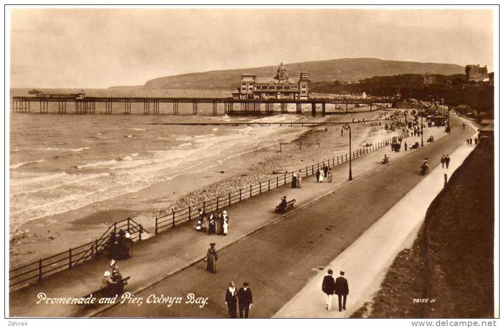 Promenade And Pier , Colwyn Bay - Denbighshire