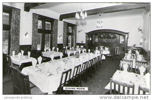 ROYSDEAN HOTEL - DINING ROOM - REAL PHOTO PCd - Bournemouth - Dorset - Bournemouth (a Partire Dal 1972)