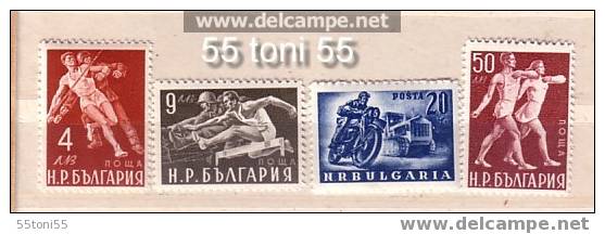 Bulgaria / Bulgarije 1949    Sport  4v.- MNH** - Altri & Non Classificati