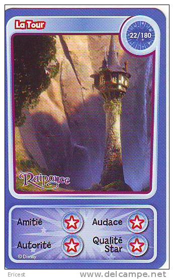 CARTE AUCHAN DISNEY LA TOUR 22/180 BON ETAT - Disney