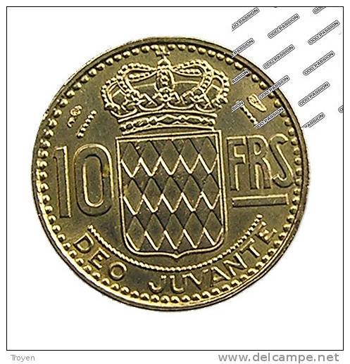 Monaco - 10 Francs - 1951 - Cu.Alu - TTB+ - 1949-1956 Alte Francs