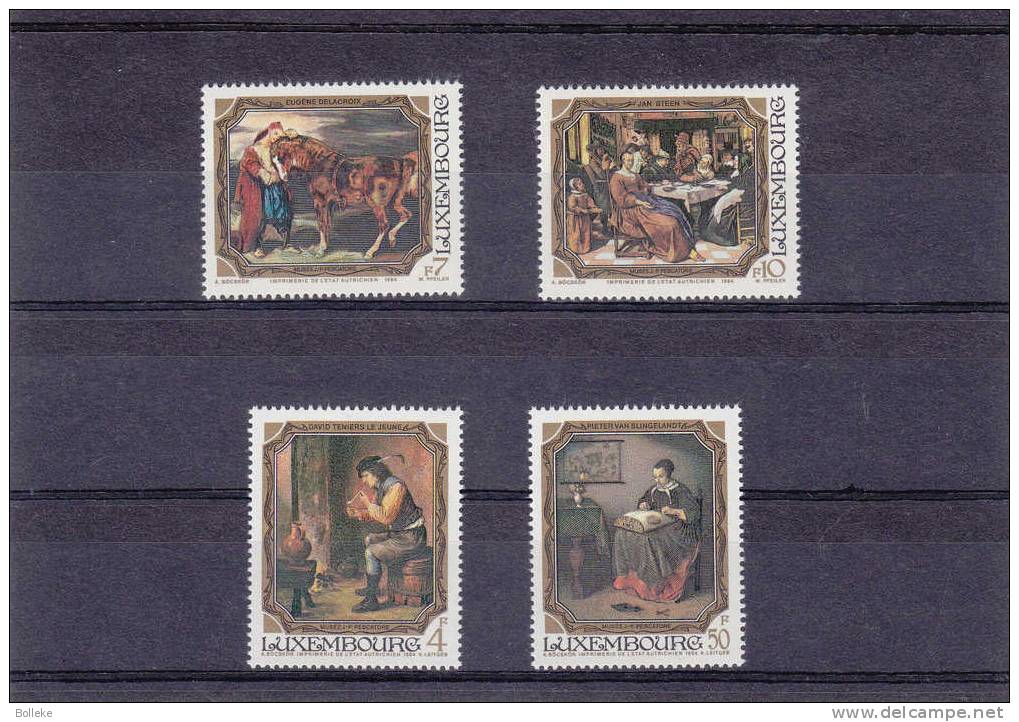 Luxembourg - Yvert 1050 / 53 ** - MNH - Arts - Peintures - Ongebruikt