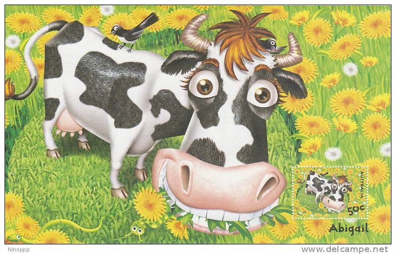 Australia-2005 Down On The Farm, Abigail The Cow MS   MNH - Sheets, Plate Blocks &  Multiples