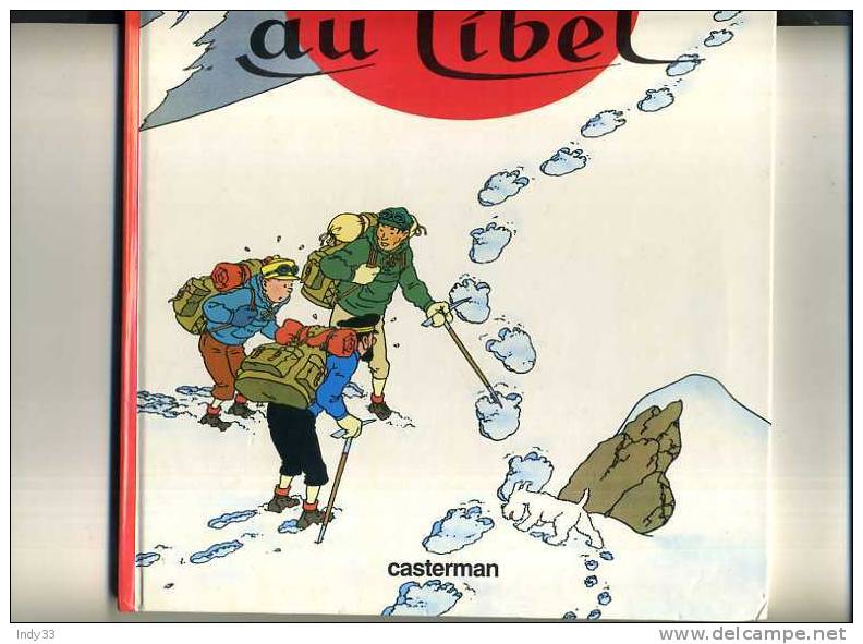 - TINTIN AU TIBET . CASTERMAN - Tintin