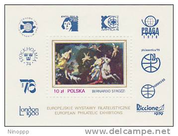 Poland-1979 Europhil Souvenir Sheet MNH - Feuilles Complètes