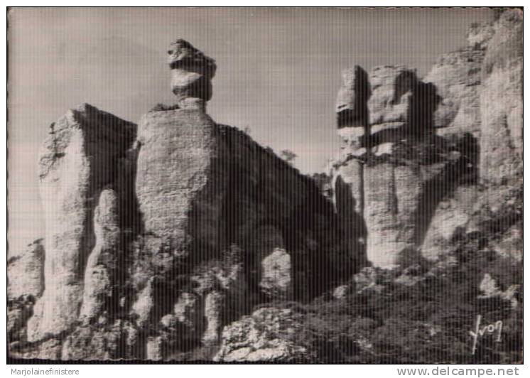 CPSM. Canyon De La Jonte - Causse Méjean. Ed. Yvon - Autres & Non Classés