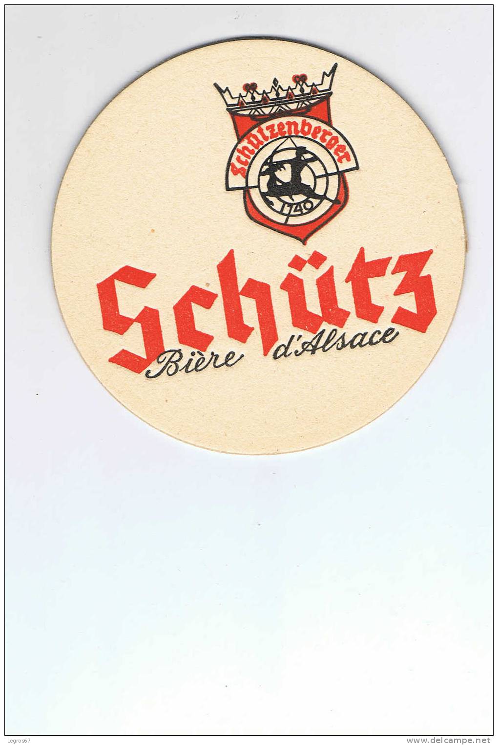 SOUS BOCK ANCIEN SCHÜTZ - Beer Mats