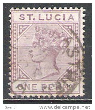 St. Lucie N° YVERT 26 OBLITERE - St.Lucia (1979-...)