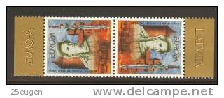 LATVIA 1997 EUROPA CEPT  MNH - 1997