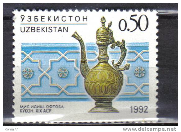 FRZ194 - UZBEKISTAN  1992 , Serie N. 6  ***   ARTIGIANATO - Usbekistan