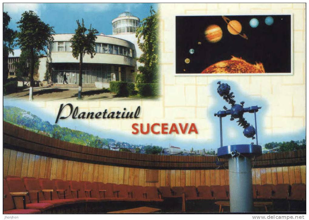 Romania-Postal Stationery Postcard Unused -Suceava-Astronomical Observatory - Astronomy