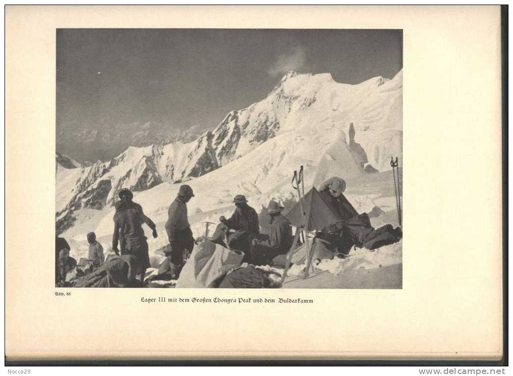 AUF KUNDFAHRT IM JMALAJA - 1937 - SPEDIZIONE SULL'HYMALAIA - ALPINISMO. ORIGINALE! - Biografie & Memorie