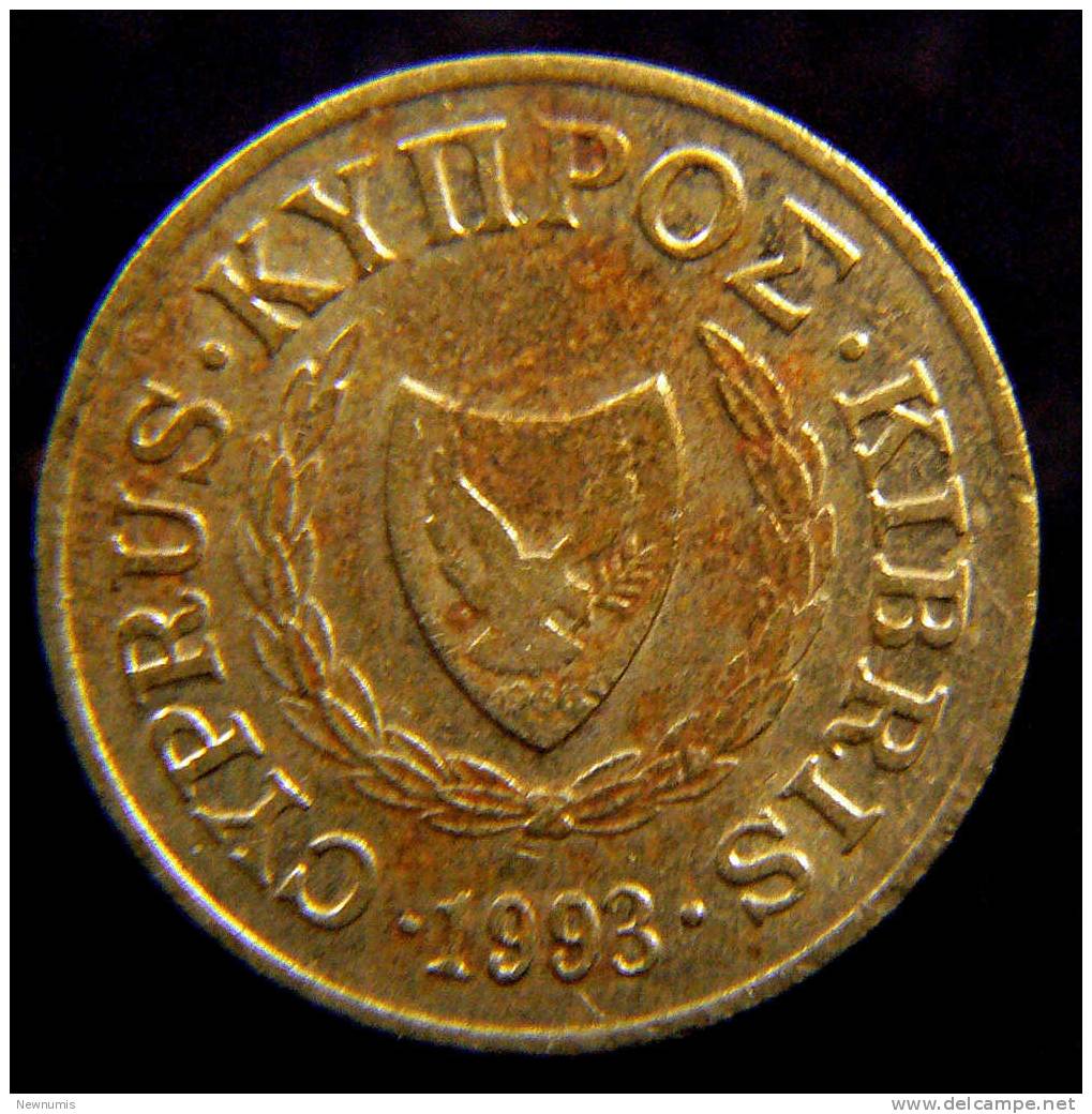 CIPRO 2 CENTS 1993 - Cyprus