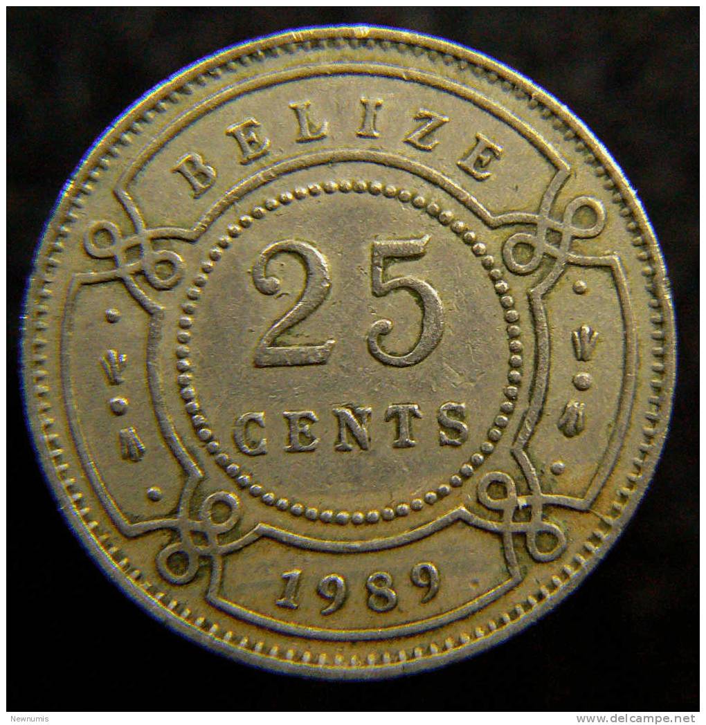 BELIZE 25 CENTS 1982 - Belize