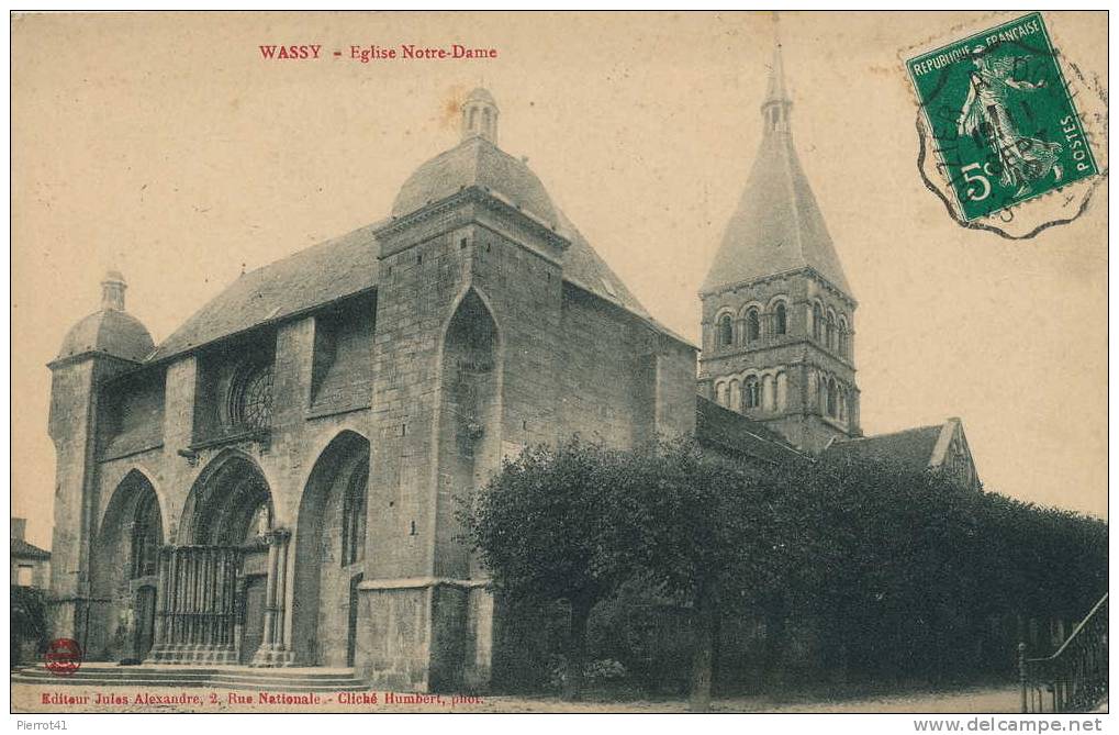 WASSY - Église Notre Dame - Wassy