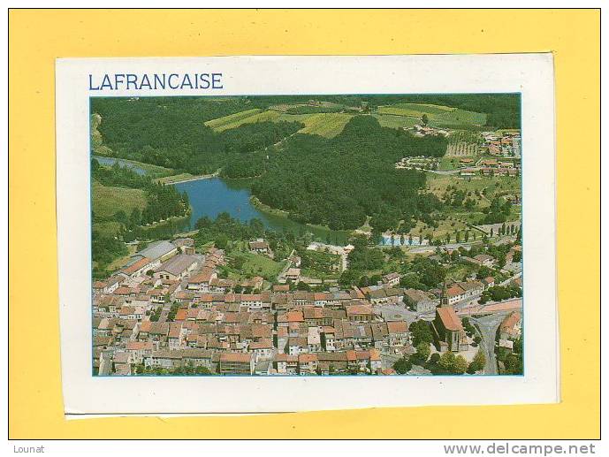 82 LAFRANCAISE : Vue Générale, La Base De Loisirs - Lafrancaise