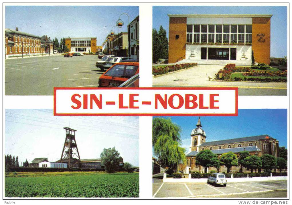 Carte Postale 59. Sin-le-Noble  Très Beau Plan - Sin Le Noble