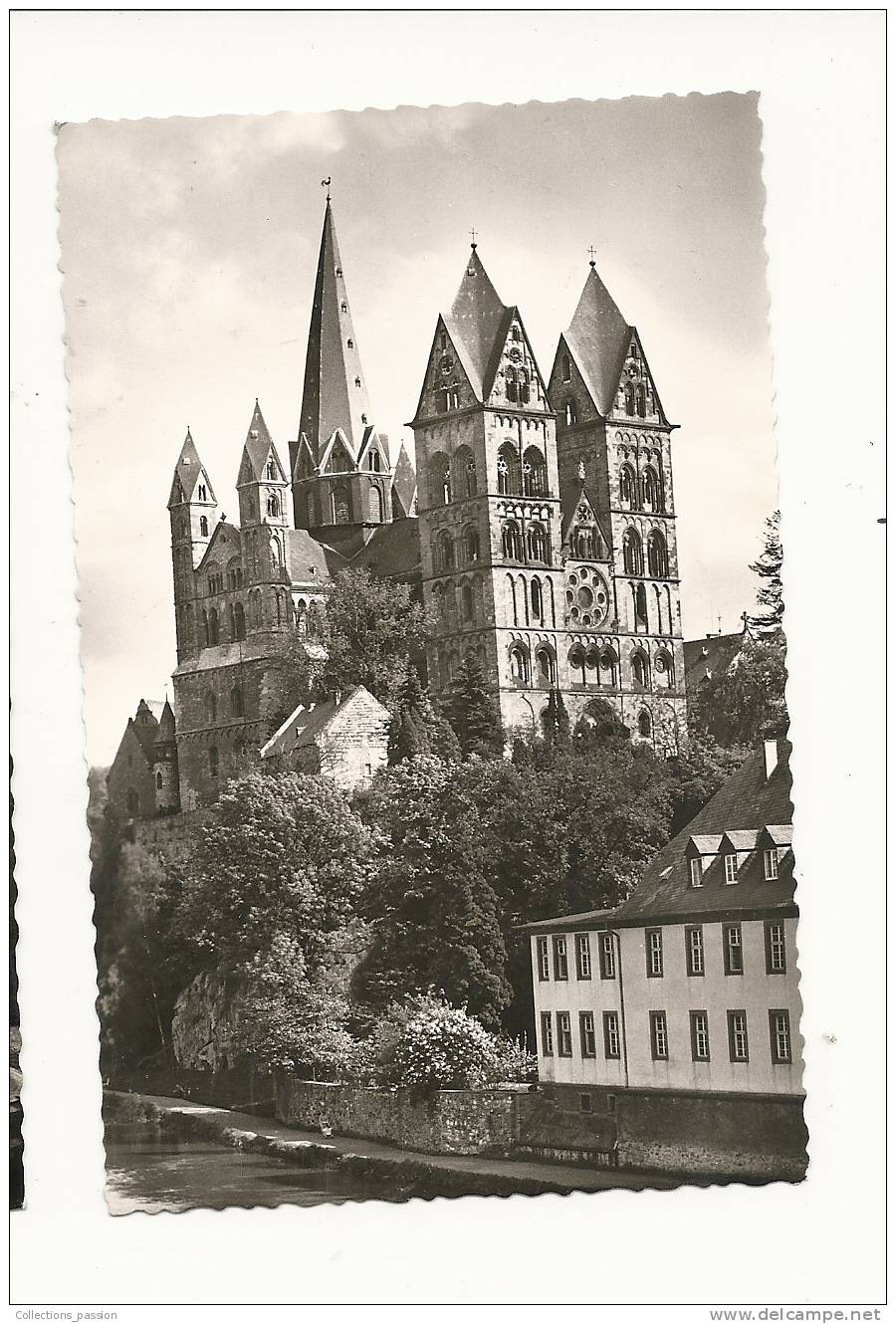 Cp, Allemagne, Limburg, Dom Von Der Lahnbrücke Gesehen - Limburg