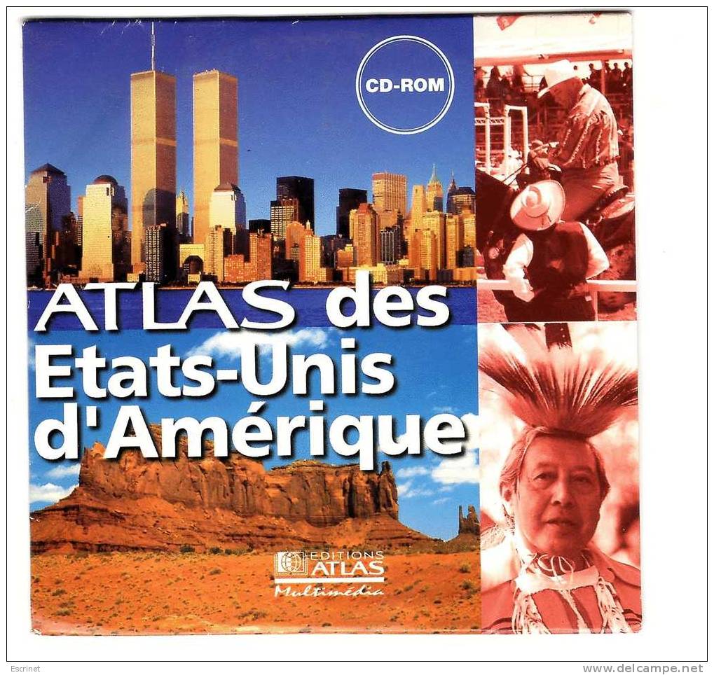 C.D ROOM : Atlas Des Etats Unis D Amerique - Dokumentarfilme