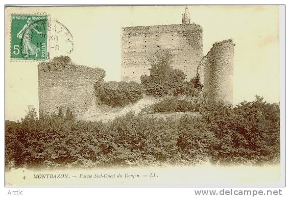 MONTBAZON Partie Sud Ouet Du Donjon ** - Montbazon