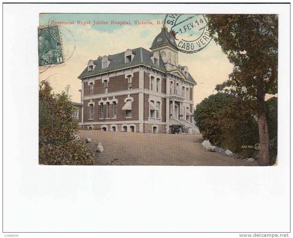 OLD FOREIGN 5681 - CANADA - PROVINCIAL ROYAL JUBILEE HOSPITAL, VICTORIA, B.C. - Victoria