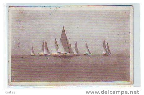 Postcard - Sailing  (945) - Segeln