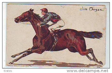 Postcard - Jim Morgan, Jockey  (949) - Reitsport