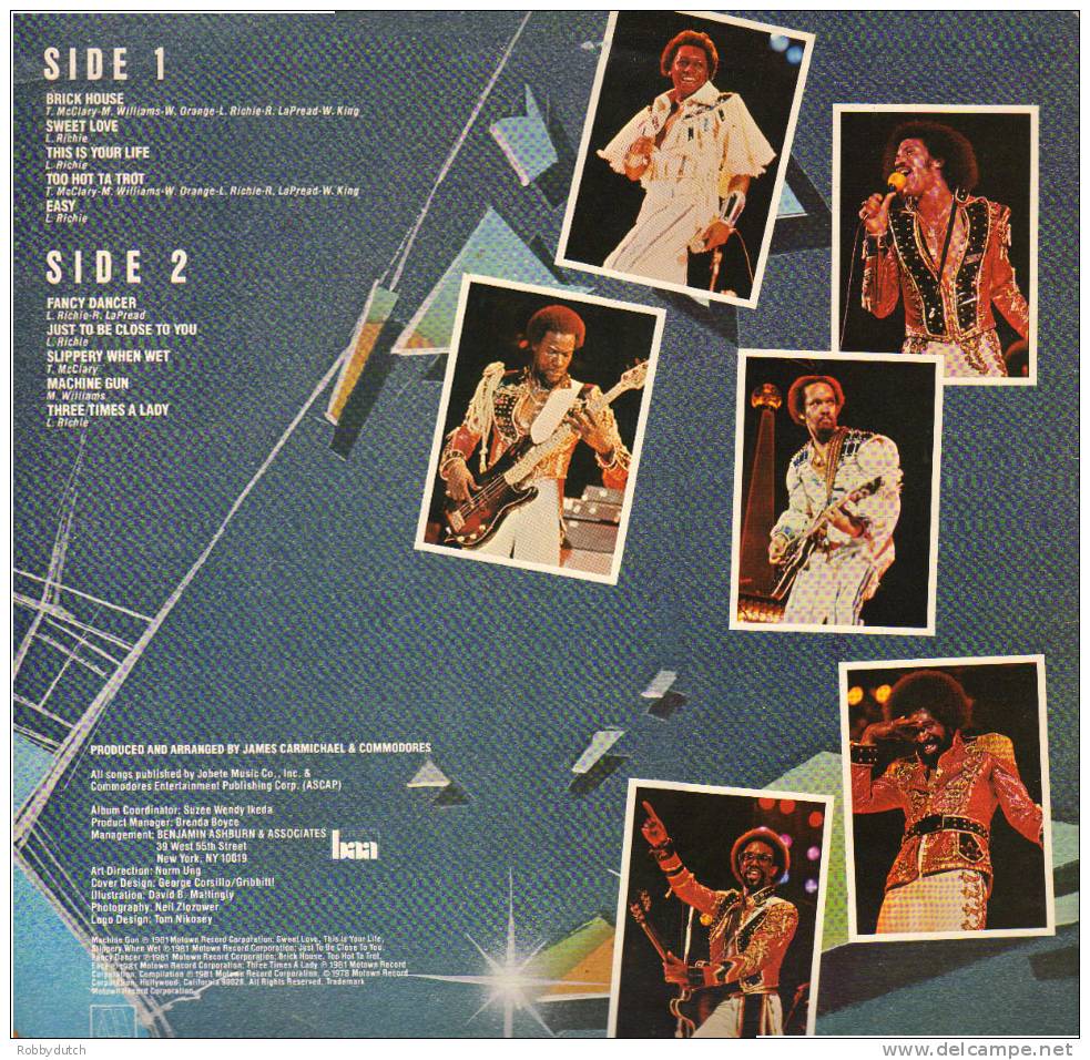 * LP *  COMMODORES - GREATEST HITS (Spain, 1981 Different Tracks!!) - Soul - R&B