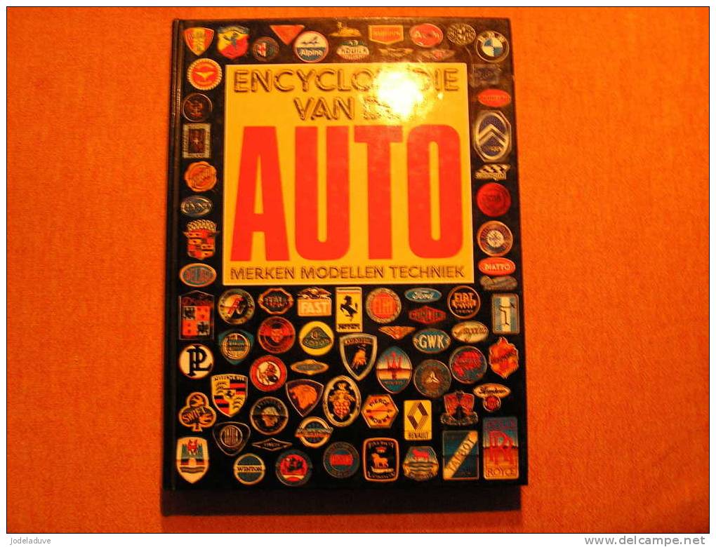 ENCYCLOPEDIE VAN DE AUTO MERKEN MODELLEN TECHNIEK Jaguar Pegaso BMW Porsche Etc ... - Enciclopedie