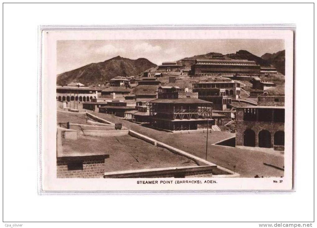 YEMEN Aden, Steamer Point, Barracks, Ed ? 37, CPSM 9x14, 194? - Yemen