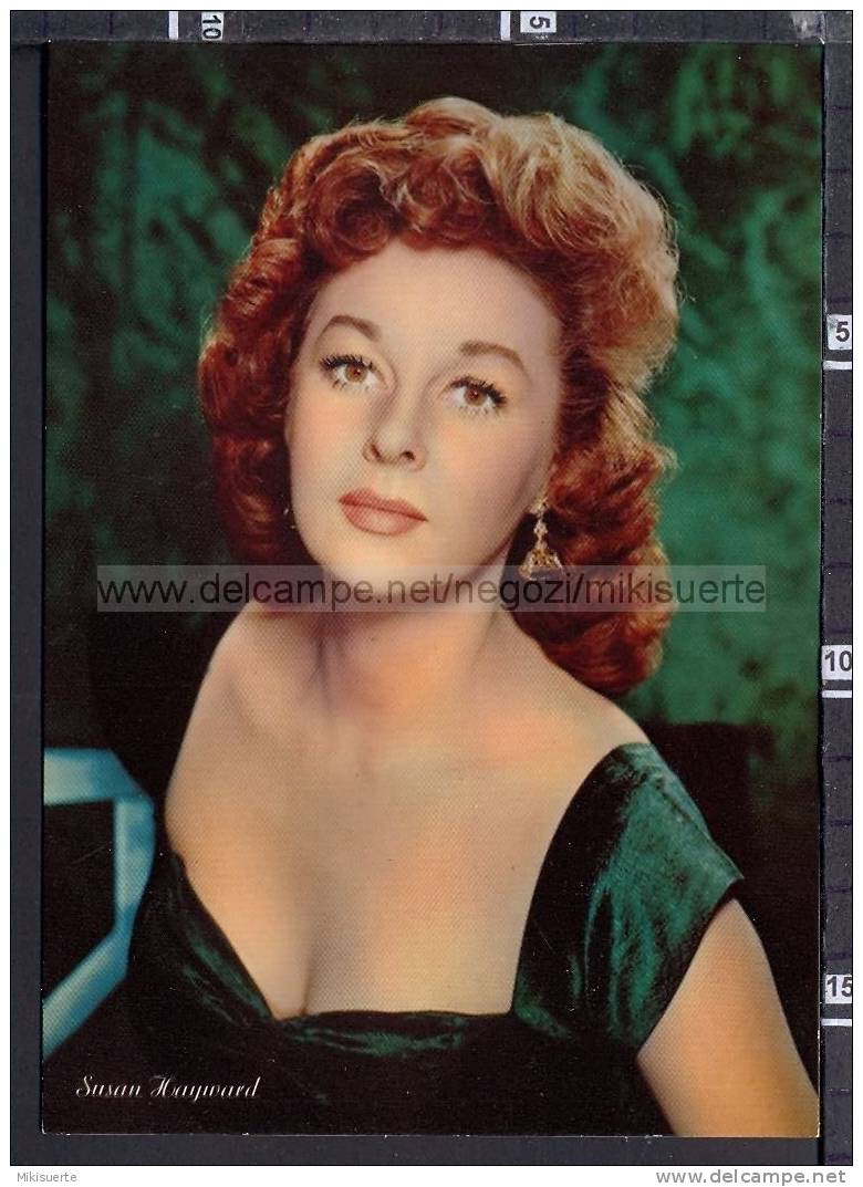 P9841 CINEMA SUSAN HAYWARD ATTRICE Artisti Di Sempre - Actors