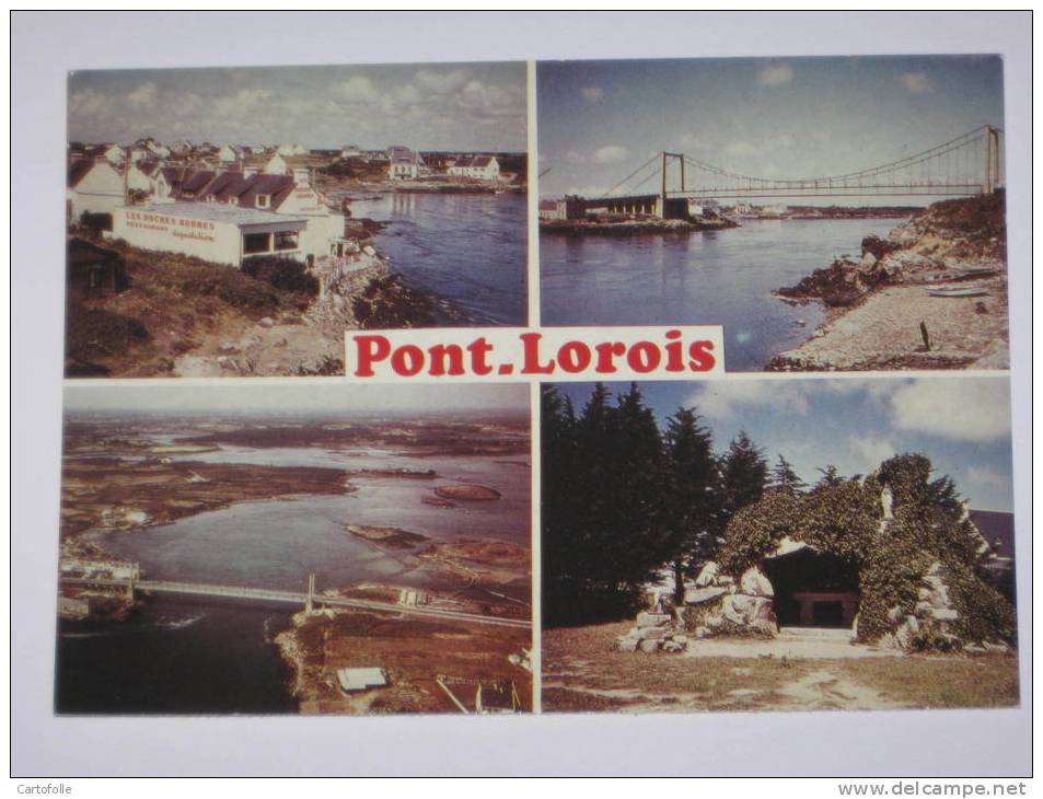 Lot 461    Pont Lorois Multivues  A Belz Et Prés D´ étel Plouhinec Saint Cado - Etel