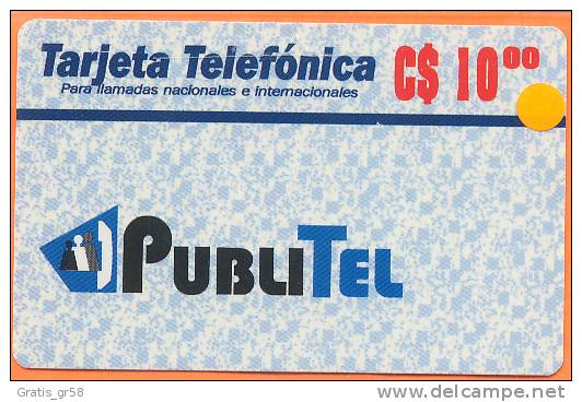 NICARAGUA - Nic-101 PubliTel C$10 ,Mint - Nicaragua